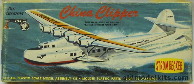 Strombecker 1/130 Martin M-130 China Clipper, D31-89 plastic model kit